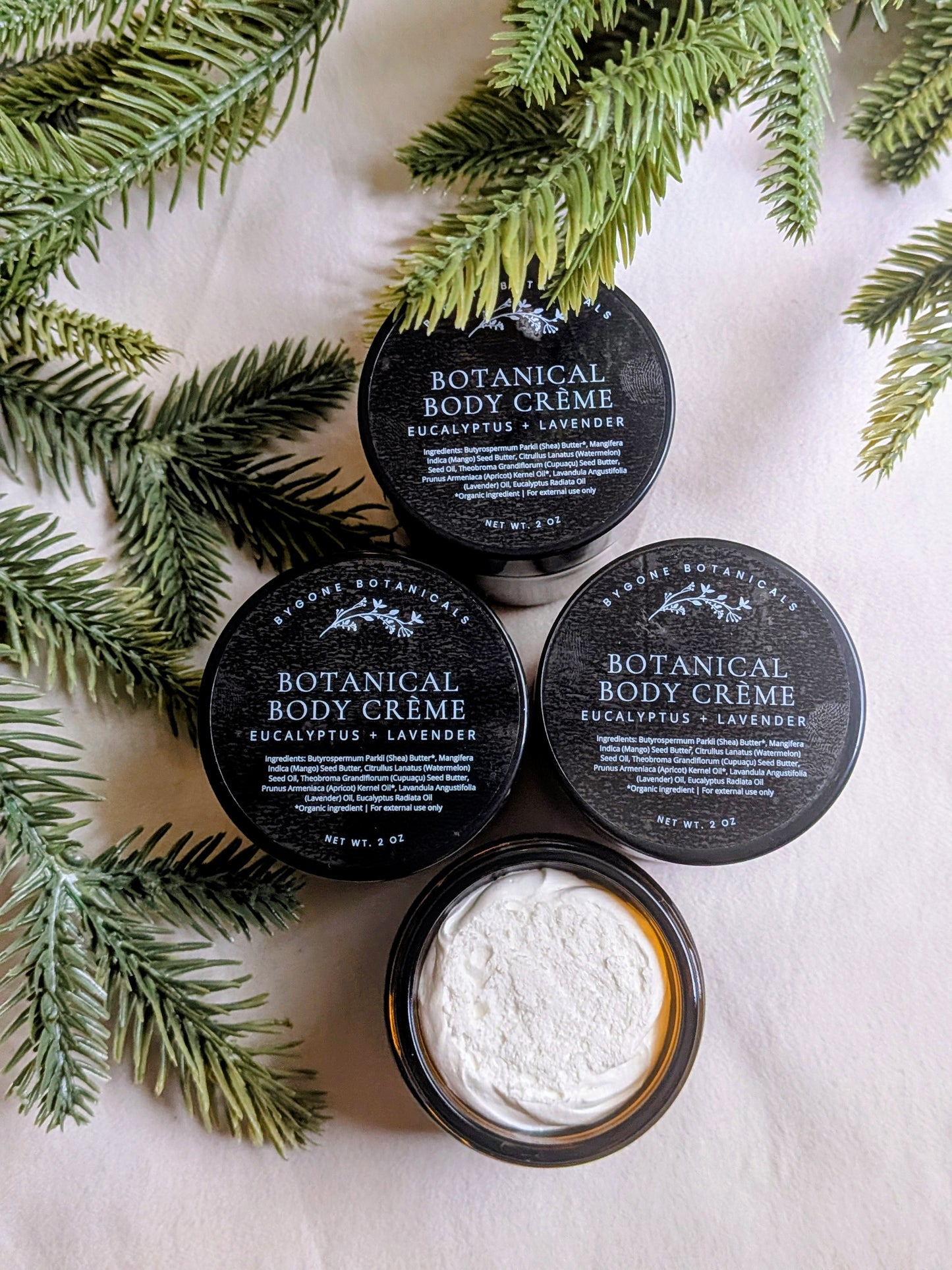 4 Pack Eucalyptus + Lavender Botanical Body Creme